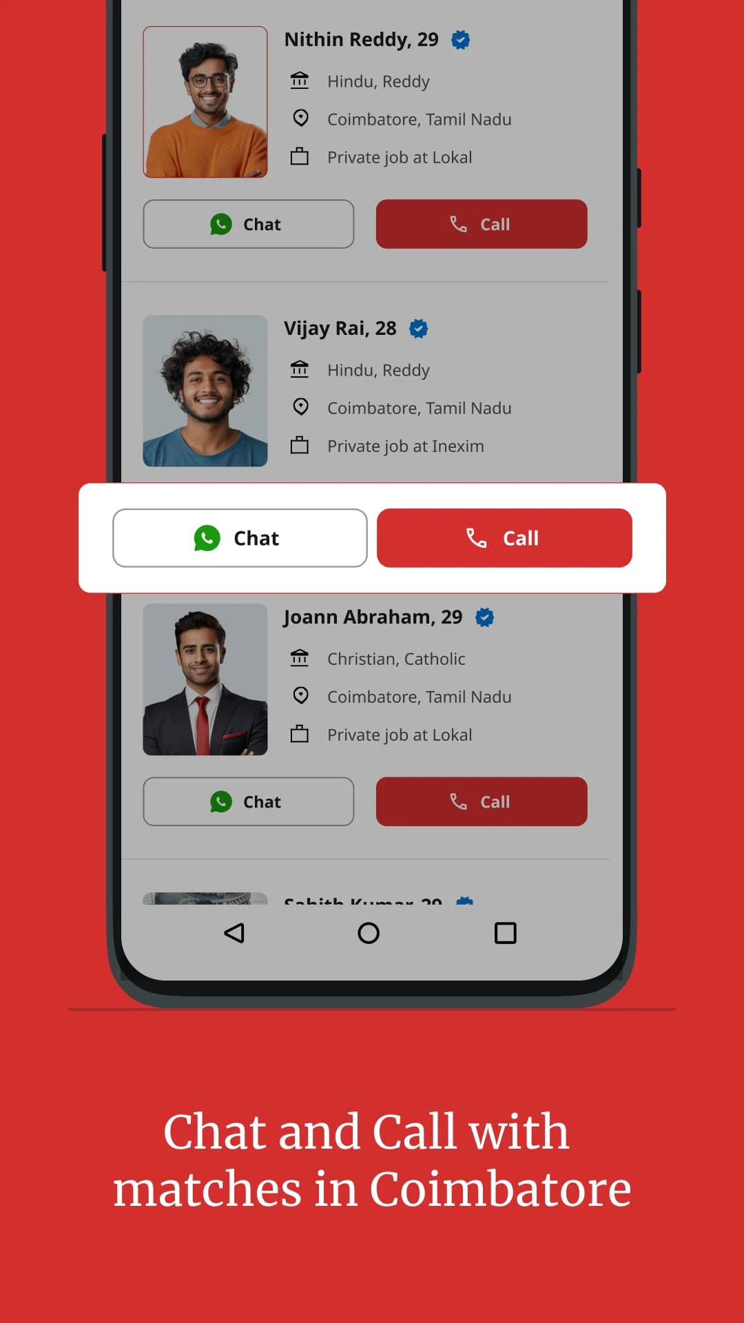 Coimbatore Lokal Matrimony screenshot